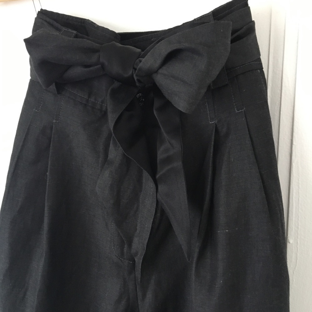 Anthropologie Paperbag Waist Trousers, Size 12